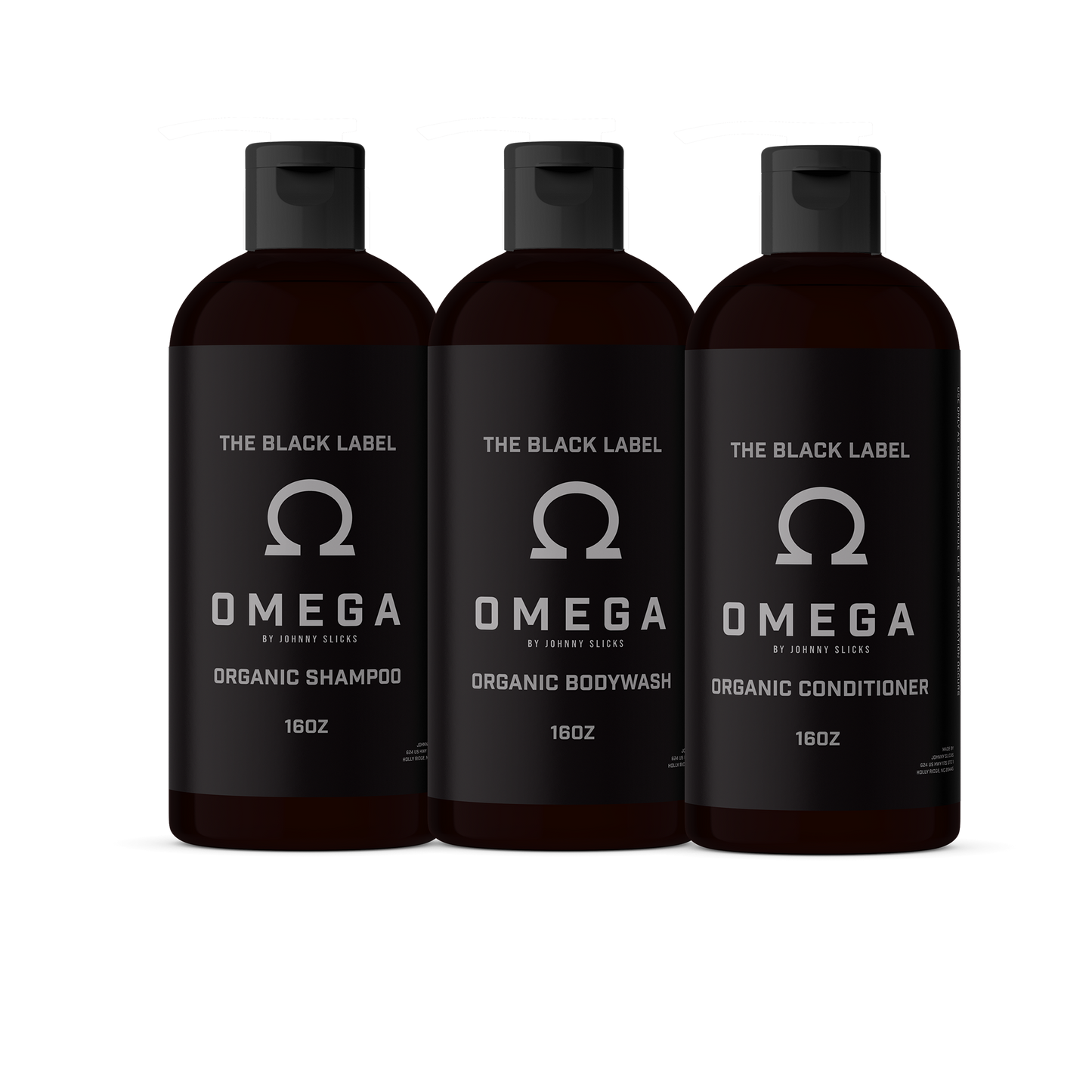 Black Label Shower Set Johnny Slicks