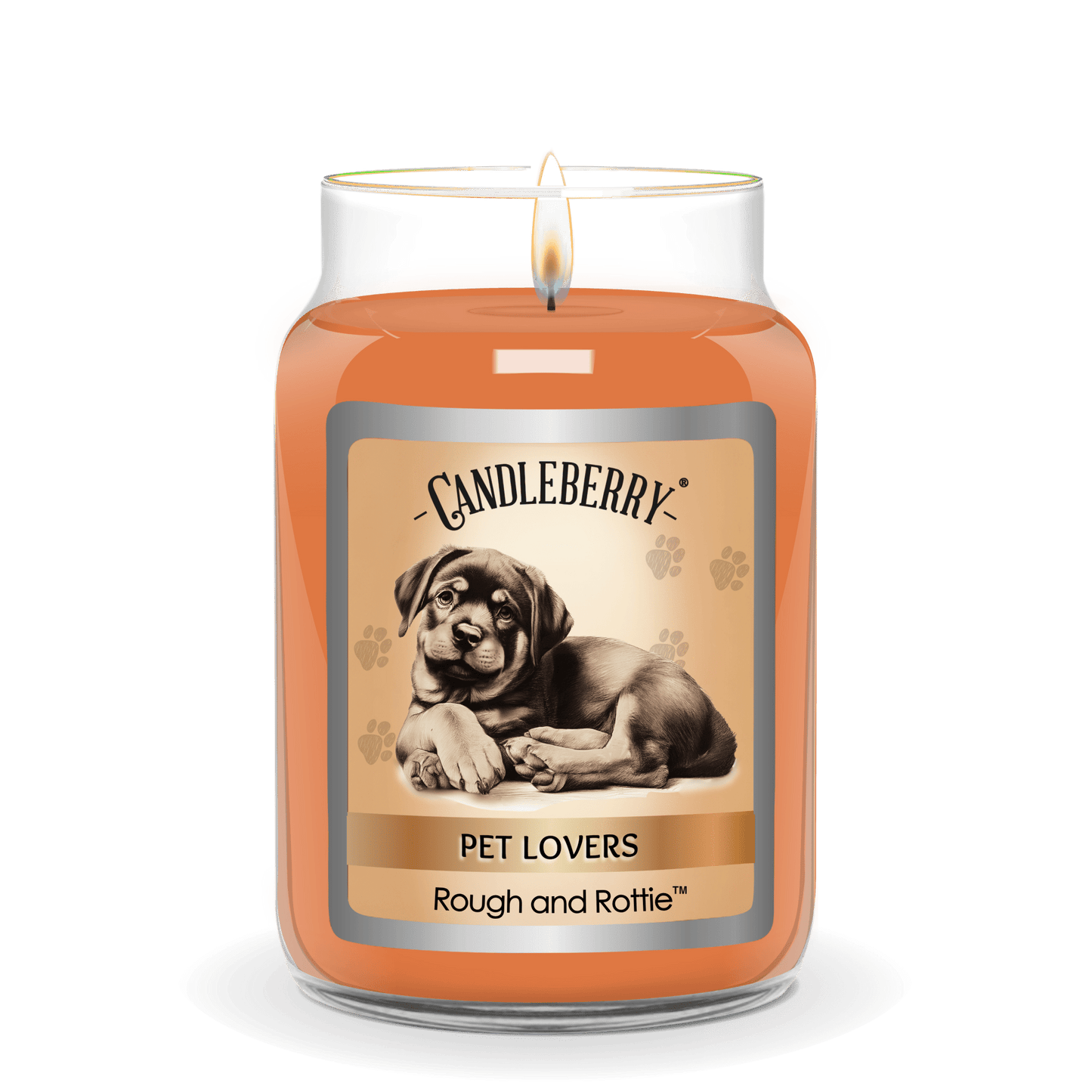 Rough and Rottie™ - Large Jar Candle