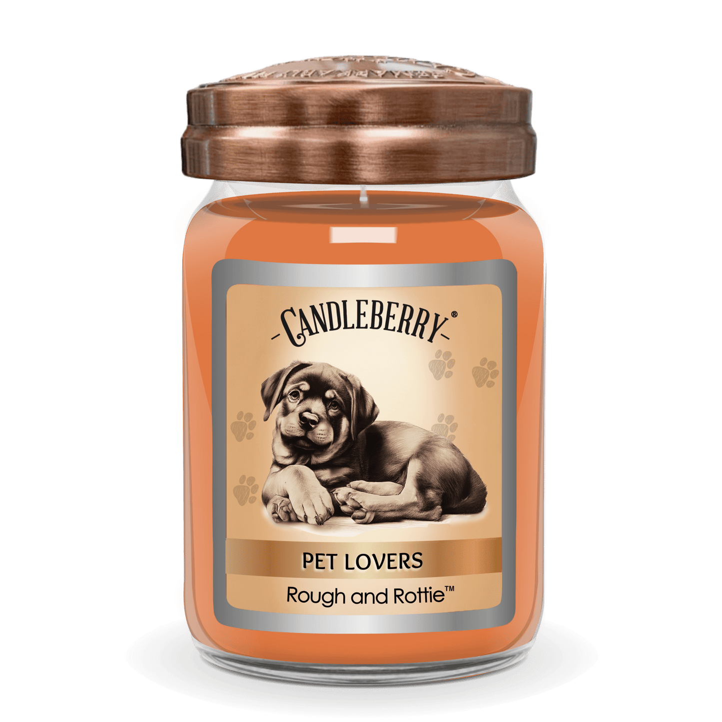 Rough and Rottie™ - Large Jar Candle