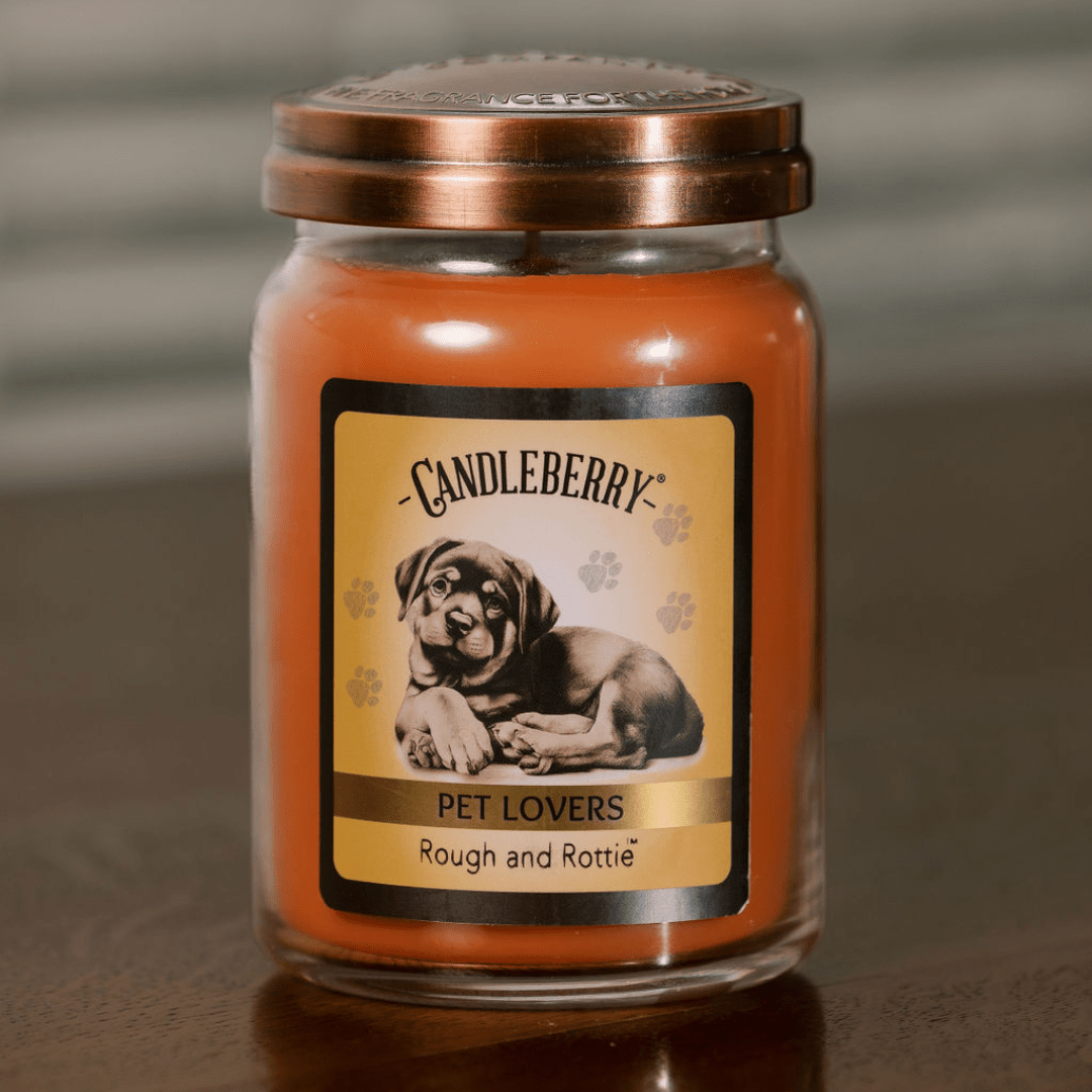 Rough and Rottie™ - Large Jar Candle
