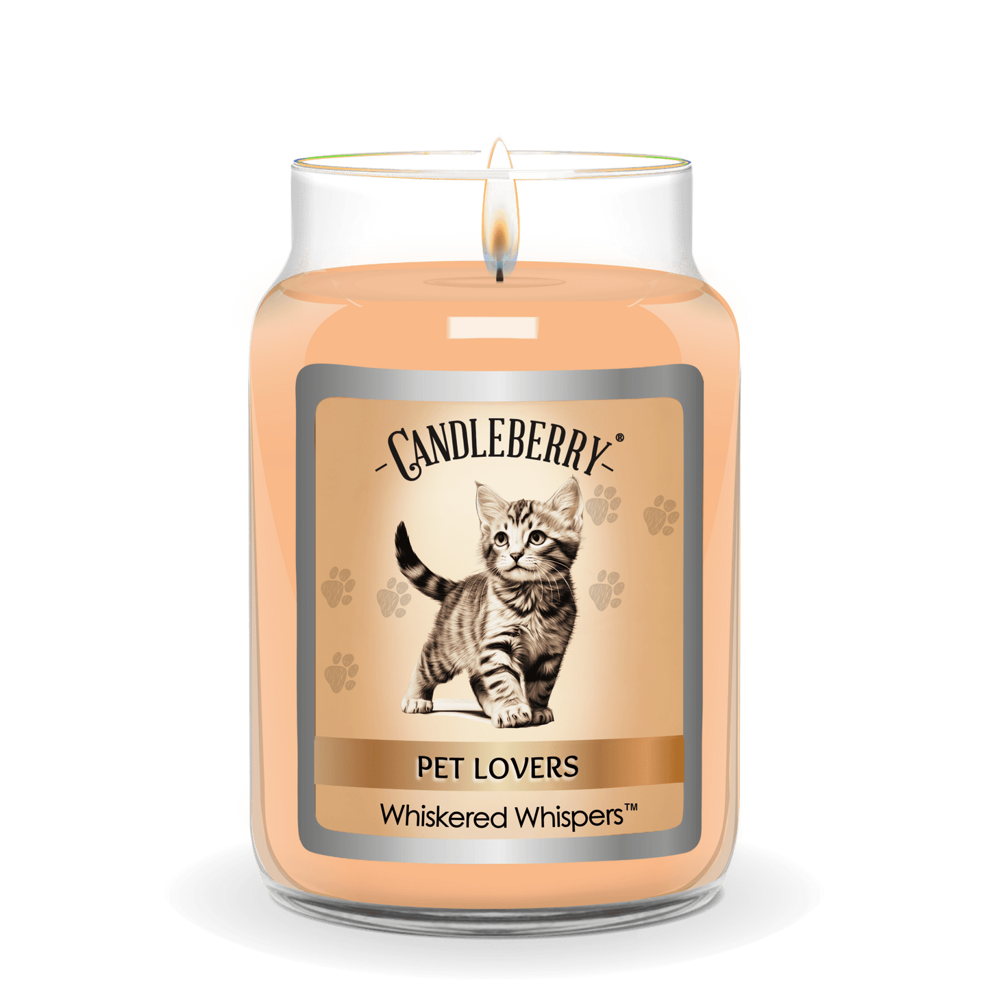 Whiskered Whispers™ - Large Jar Candle