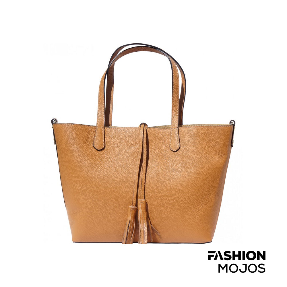 Belinda Leather Shopping Bag
