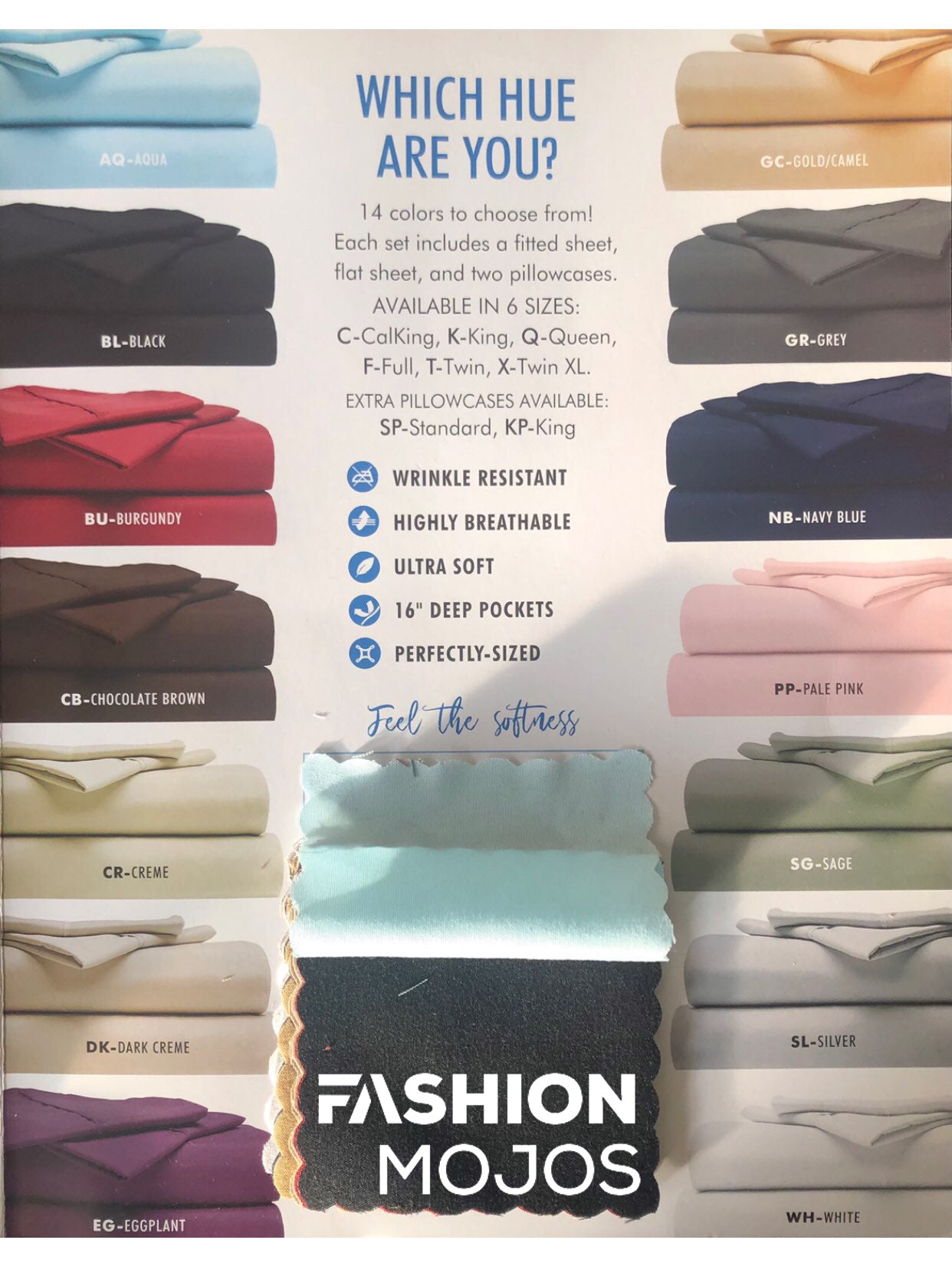 Sheets - 1800 Thread Count