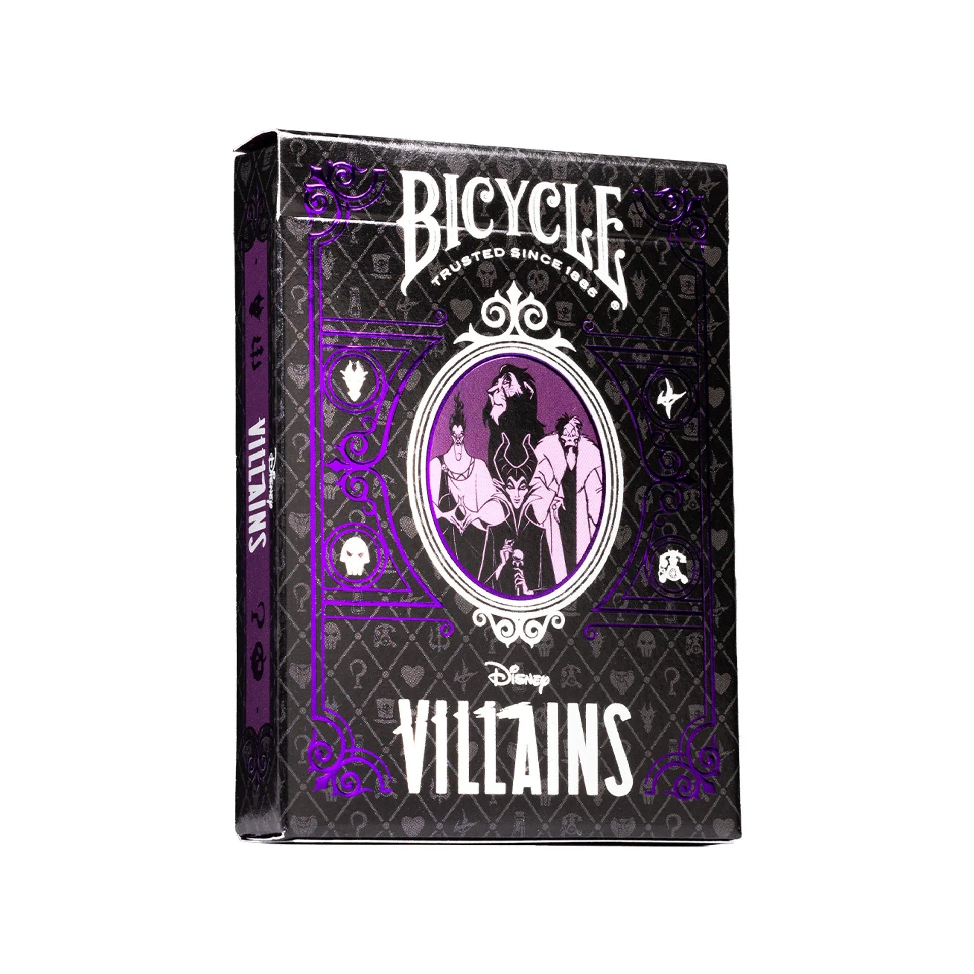 Bicycle Disney Villains Playing Cards – Purple or Green Edition ClassicDecks