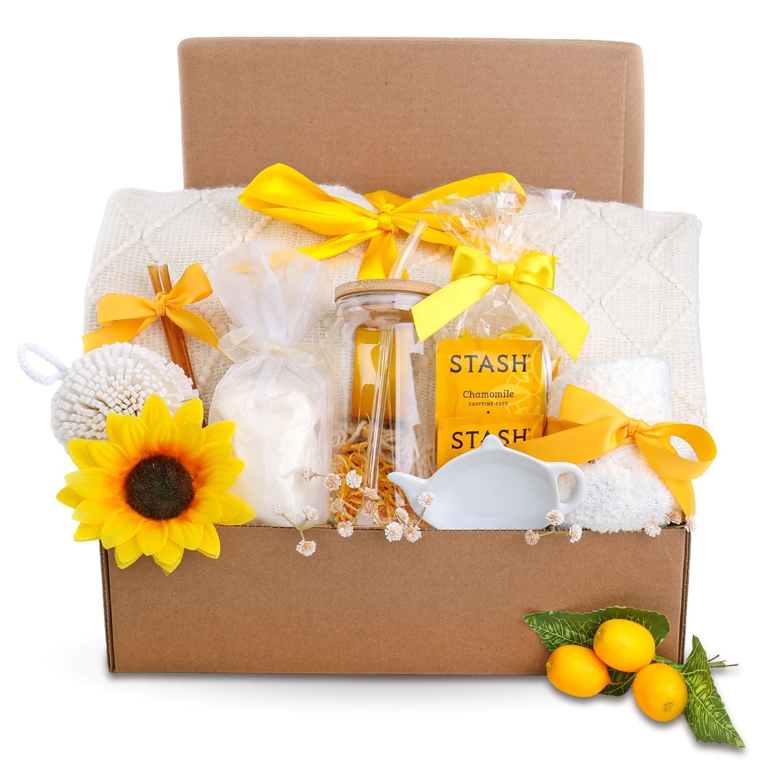 My Sunshine Self Care Gift Box Alder Creek Gift Baskets