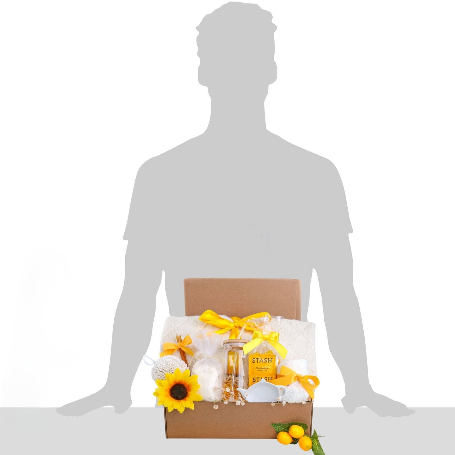 My Sunshine Self Care Gift Box Alder Creek Gift Baskets