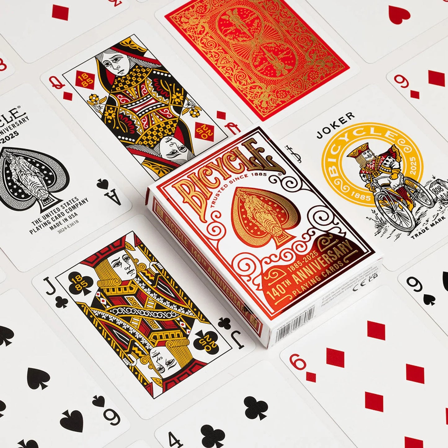 Bicycle 140th Anniversary Playing Cards – Commemorative Limited Edition ClassicDecks