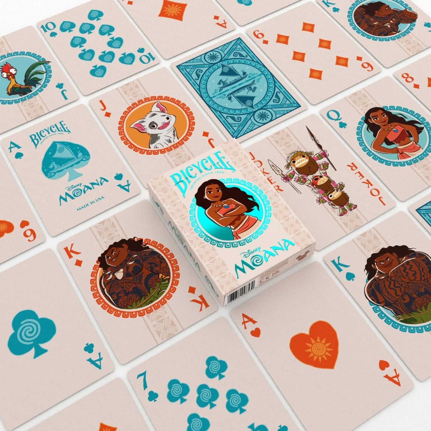 Bicycle Disney Moana Playing Cards – Disney Collection ClassicDecks