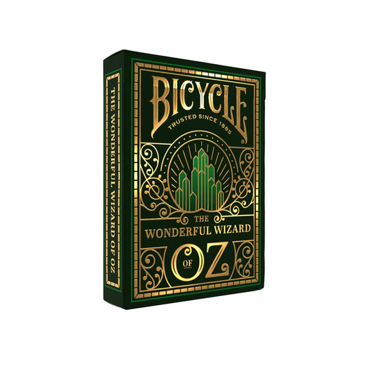 Bicycle The Wonderful Wizard of Oz Playing Cards | Emerald & Gold 2025 Edition ClassicDecks