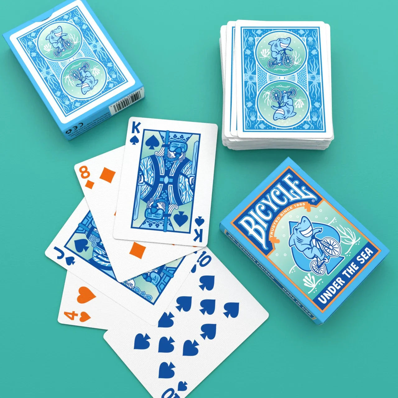 Bicycle Under the Sea Playing Cards ClassicDecks
