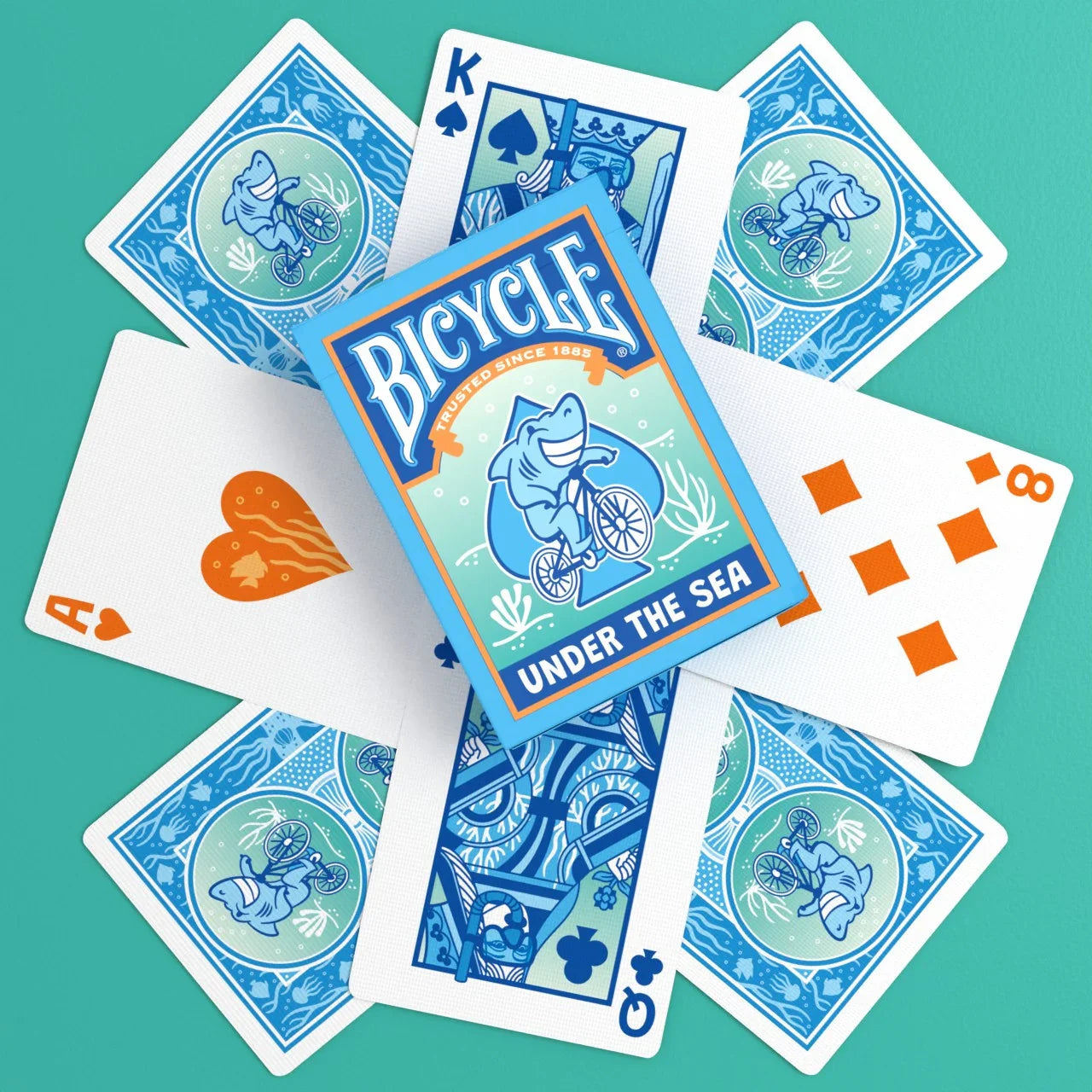 Bicycle Under the Sea Playing Cards ClassicDecks