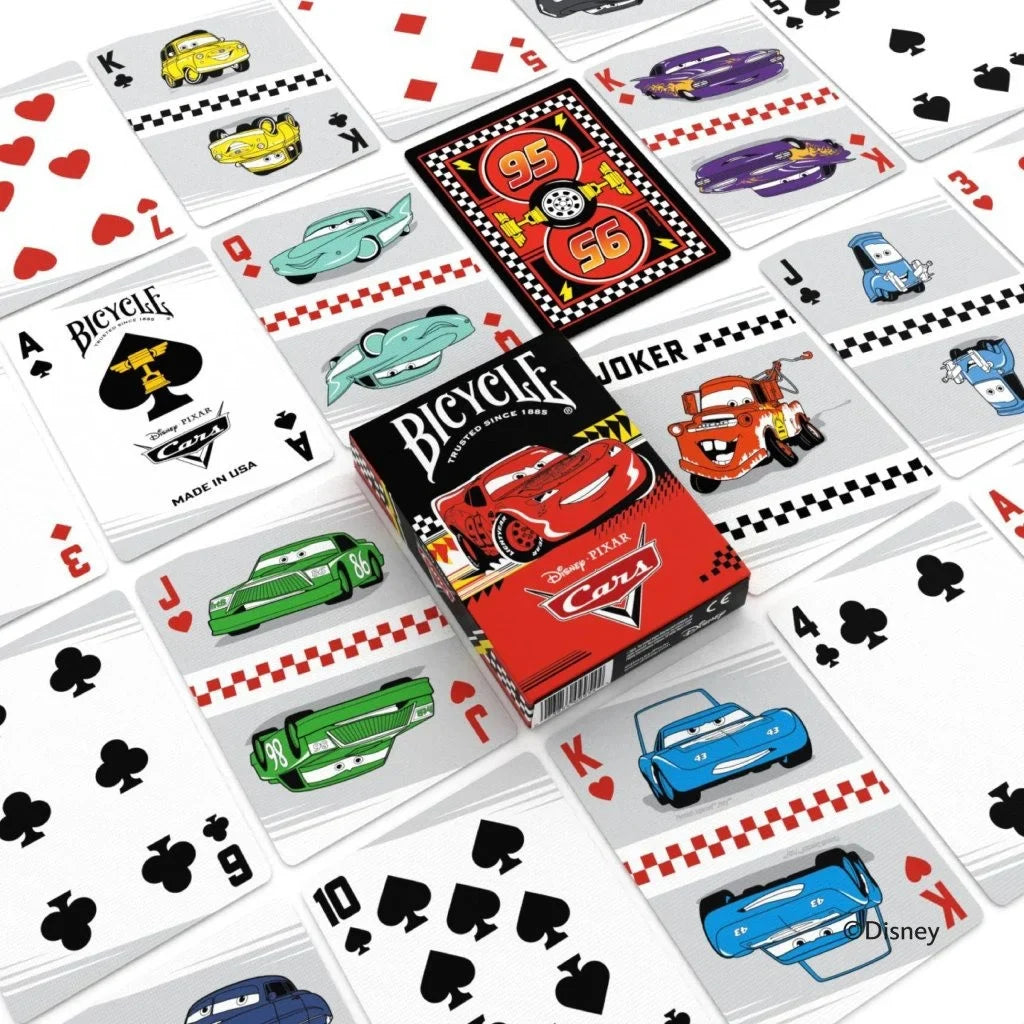 Bicycle Disney Pixar Cars Playing Cards ClassicDecks