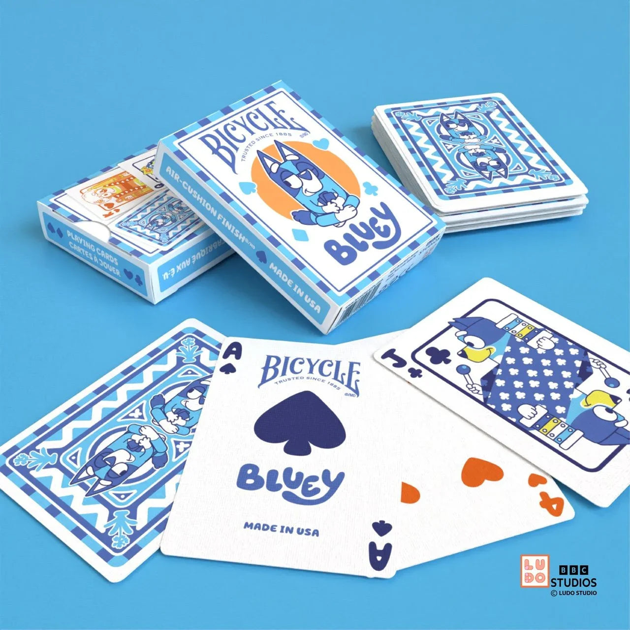 Bicycle Bluey Playing Cards – Wackadoo Fun for Real‑Life Game Night ClassicDecks