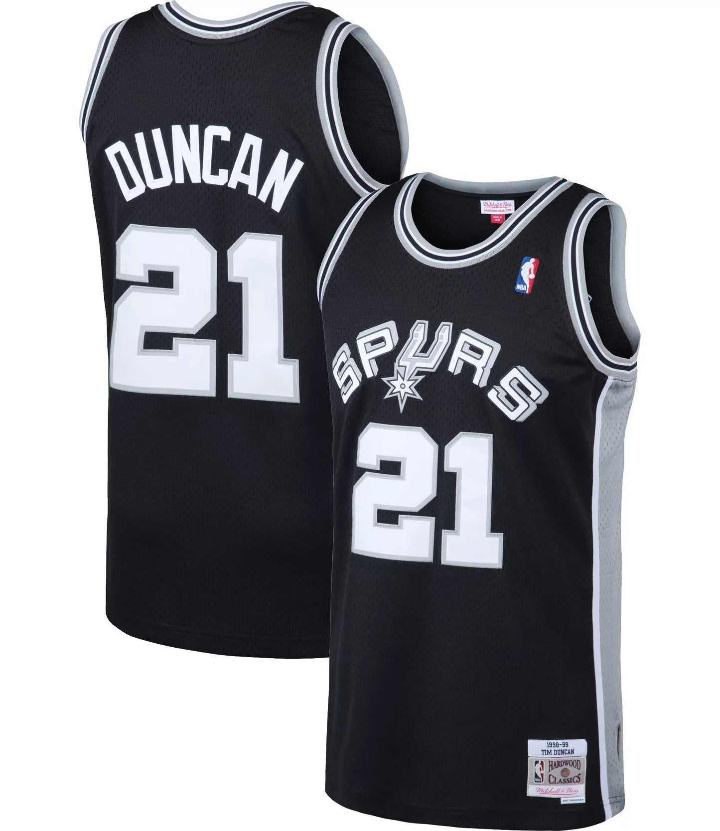 San Antonio Spurs - Tim Duncan #21 Swingman Jersey Southern Sportz Store