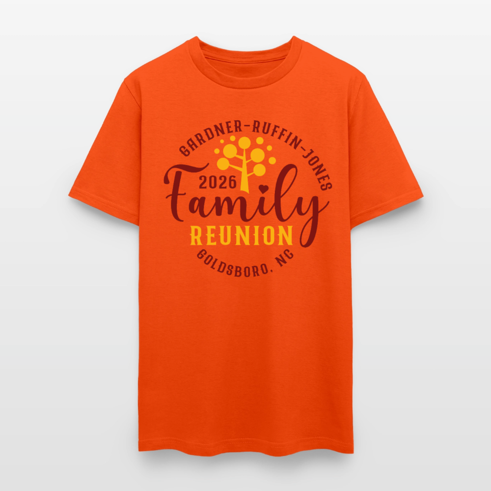 2026 Family Reunion T-Shirt - orange