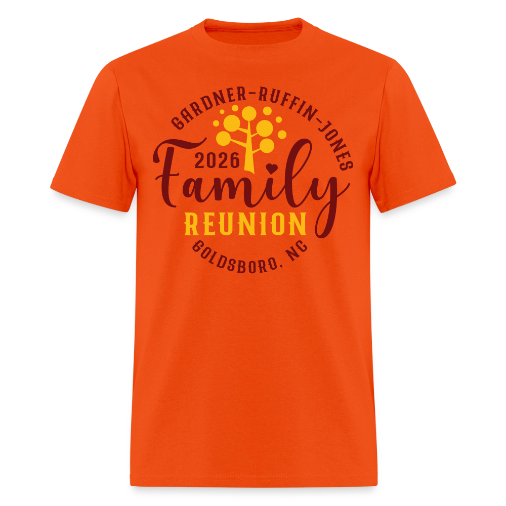 2026 Family Reunion T-Shirt - orange