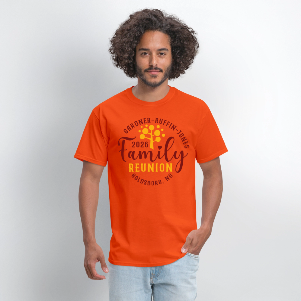 2026 Family Reunion T-Shirt - orange
