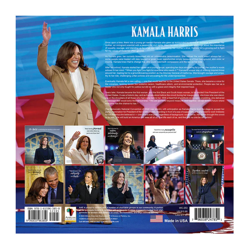 2025 Kamala Harris Wall Calendar