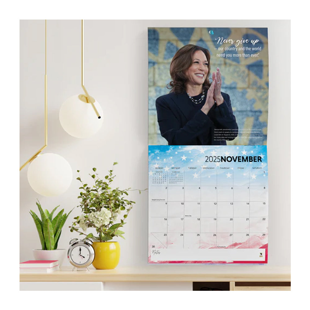 2025 Kamala Harris Wall Calendar