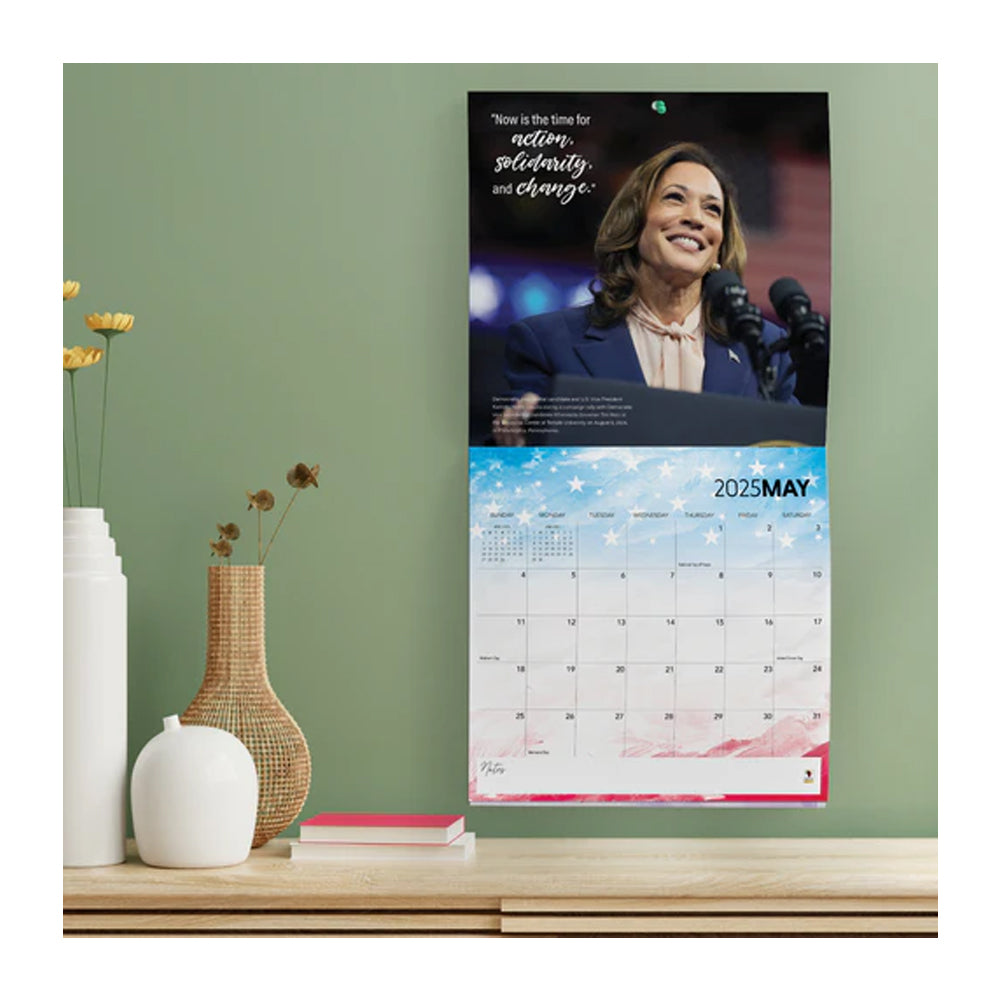 2025 Kamala Harris Wall Calendar