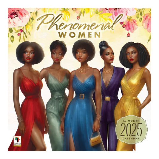 2025 Phenomenal Women Wall Calendar