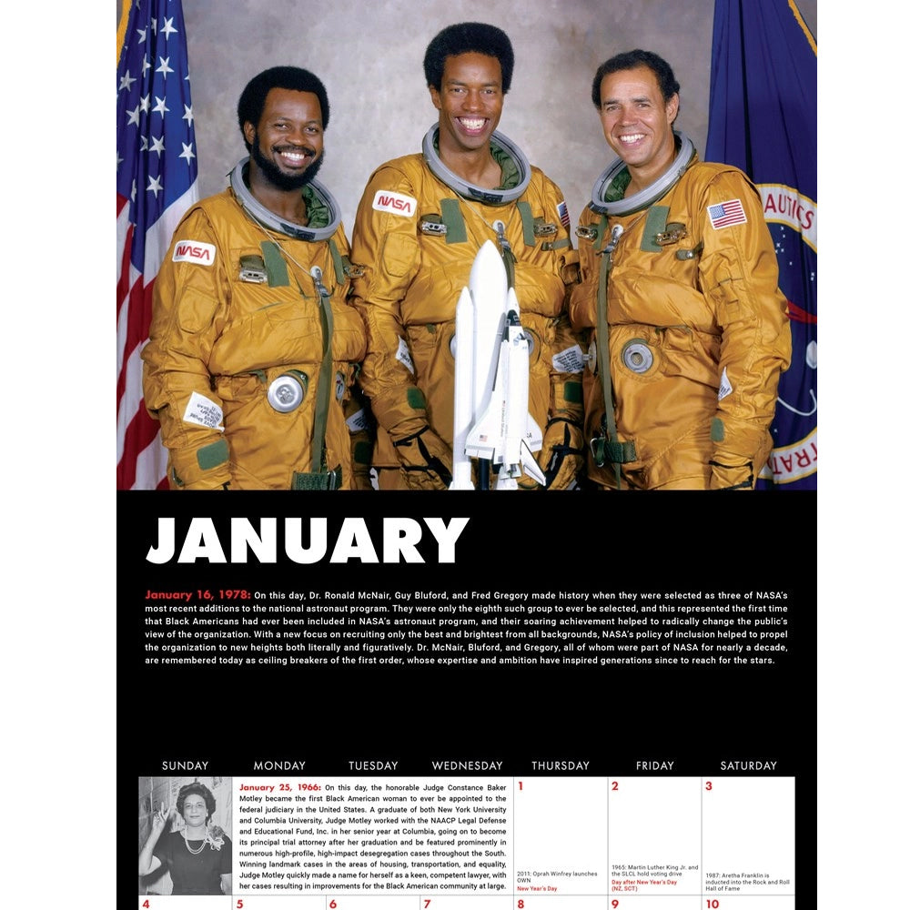 2026 Black History Calendar