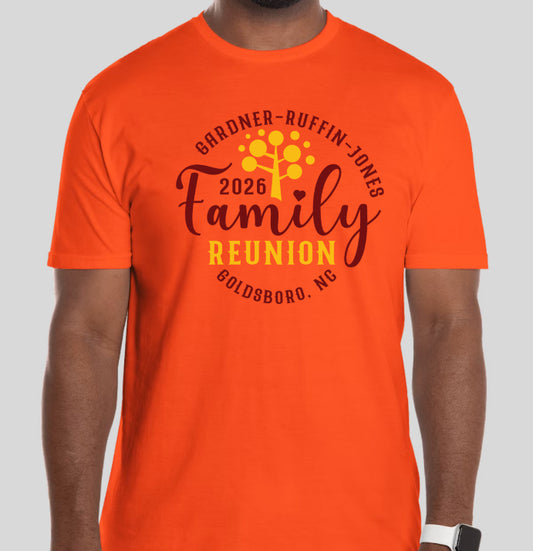 Custom Family Reunion T-Shirts FashionMojos.com
