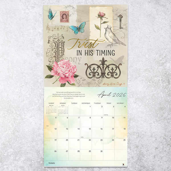 2026 With God all Things are Possible Wall Calendar | FashionMojos.com