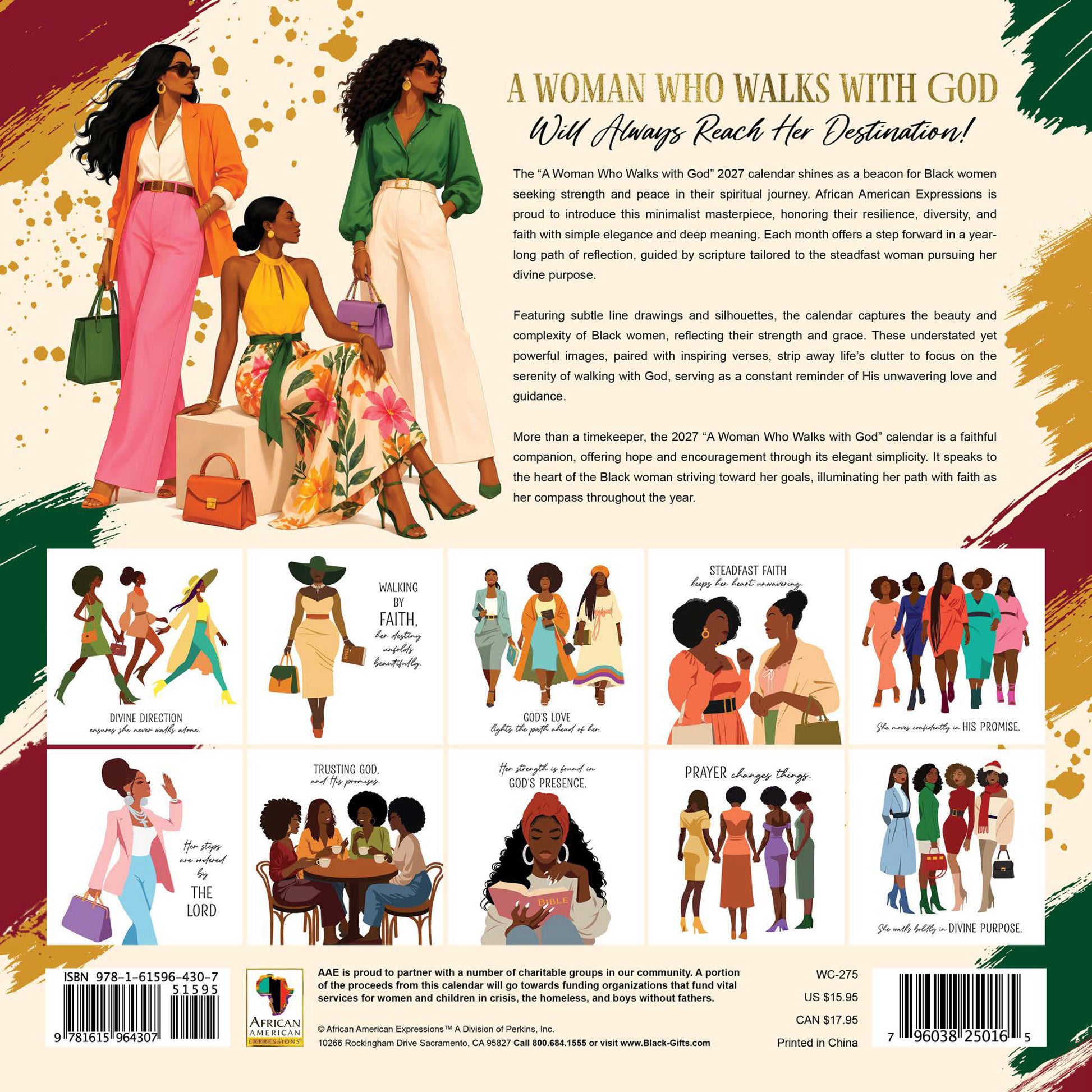 2027 A Woman Who Walks With God Calendar - FashionMojos.com AAE