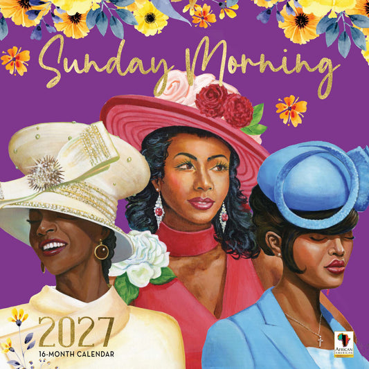 2027 Sunday Morning Wall Calendar - FashionMojos.com FashionMojos.com