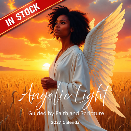2027 Angelic Light Wall Calendar Shades of Color