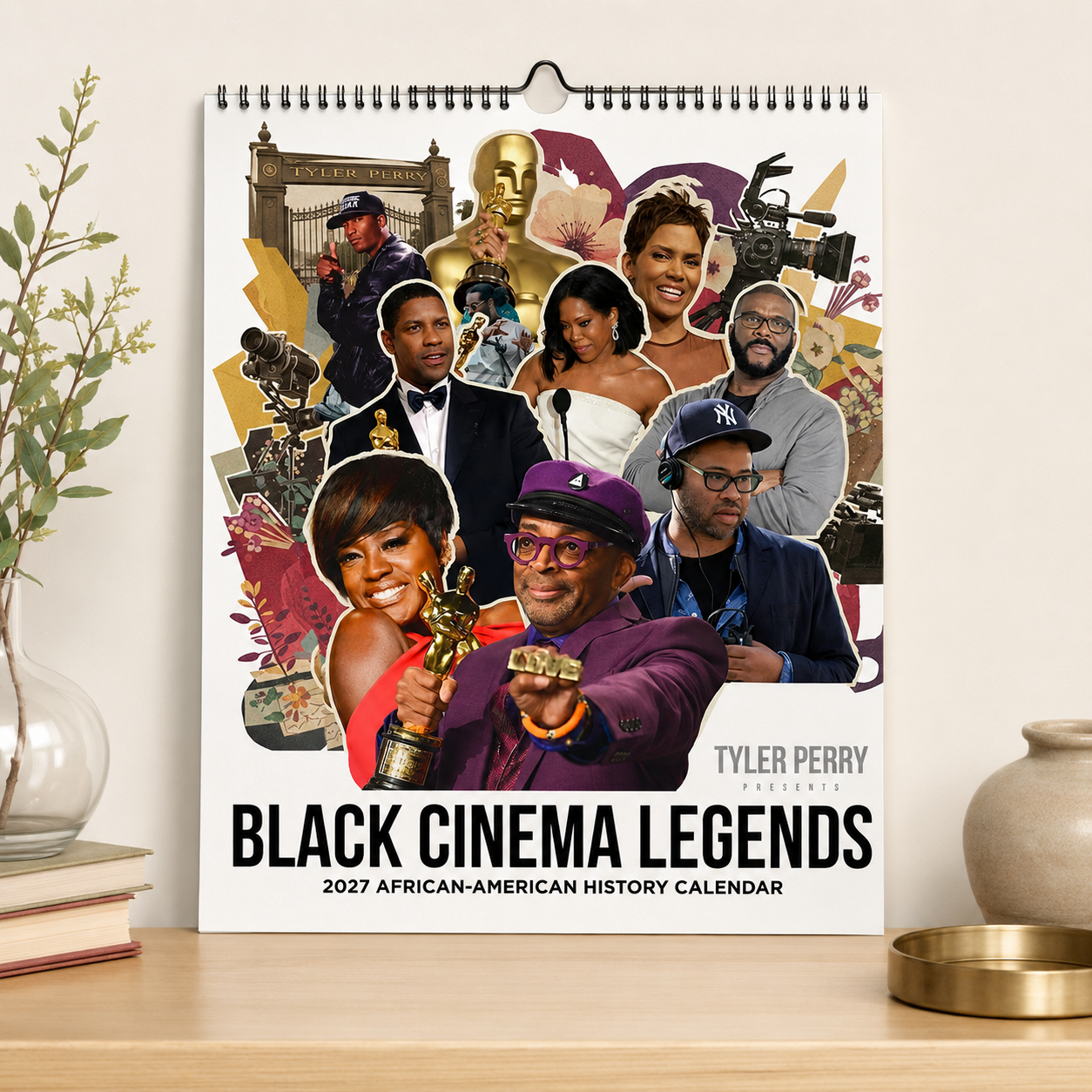 2027 Black Cinema Legends Calendar Bent