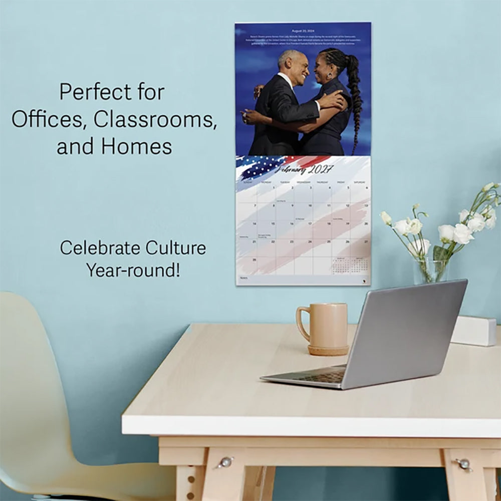 The Obamas 2027 African American Wall Calendar - FashionMojos.com