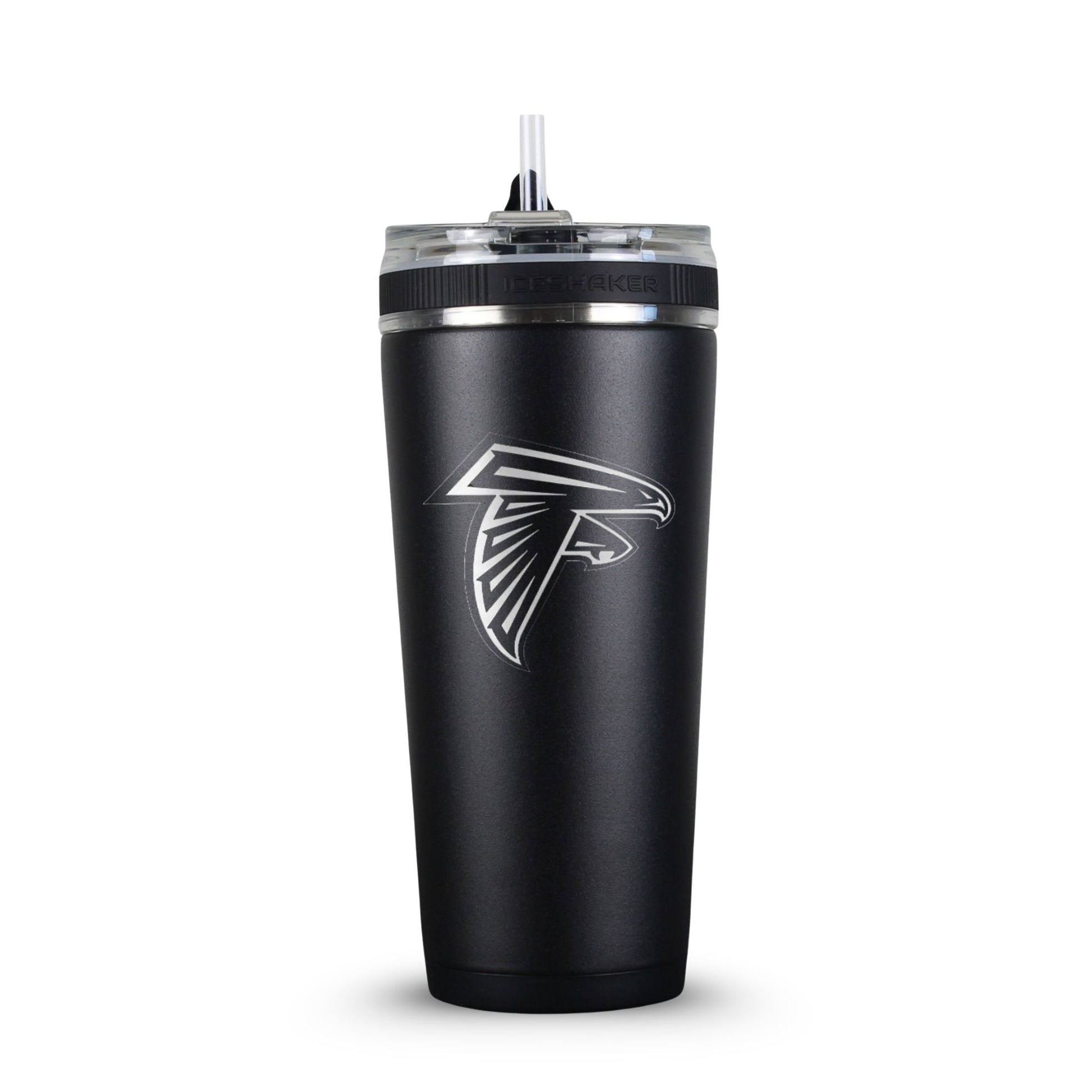 Officially Licensed Atlanta Falcons 26oz Flex Bottle Ice Shaker