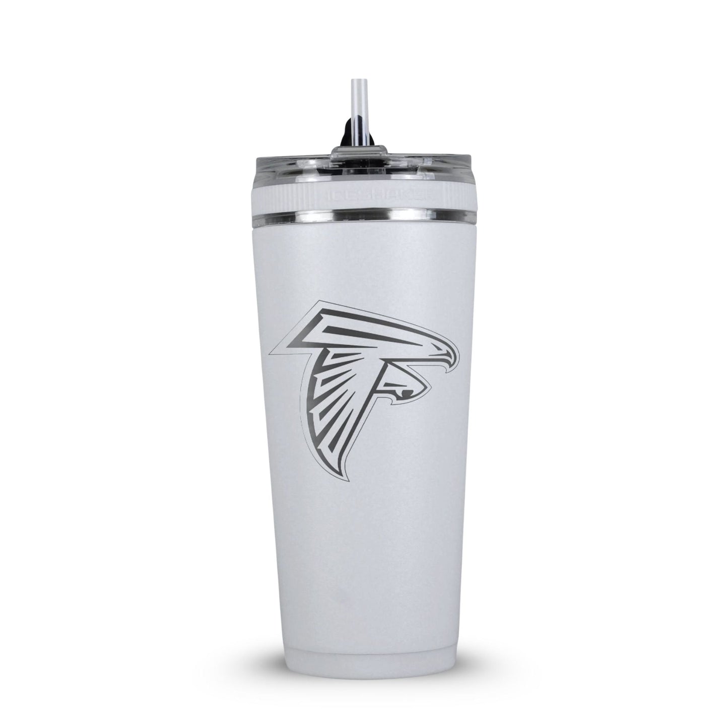 Officially Licensed Atlanta Falcons 26oz Flex Bottle Ice Shaker