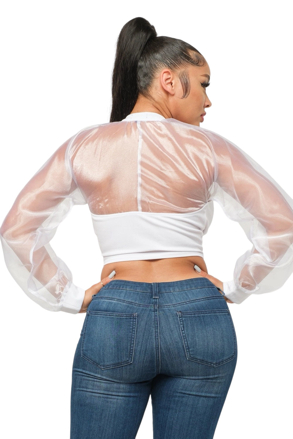 Front Hook and Eyelet Front Keyhole Button Top The House of Stylez