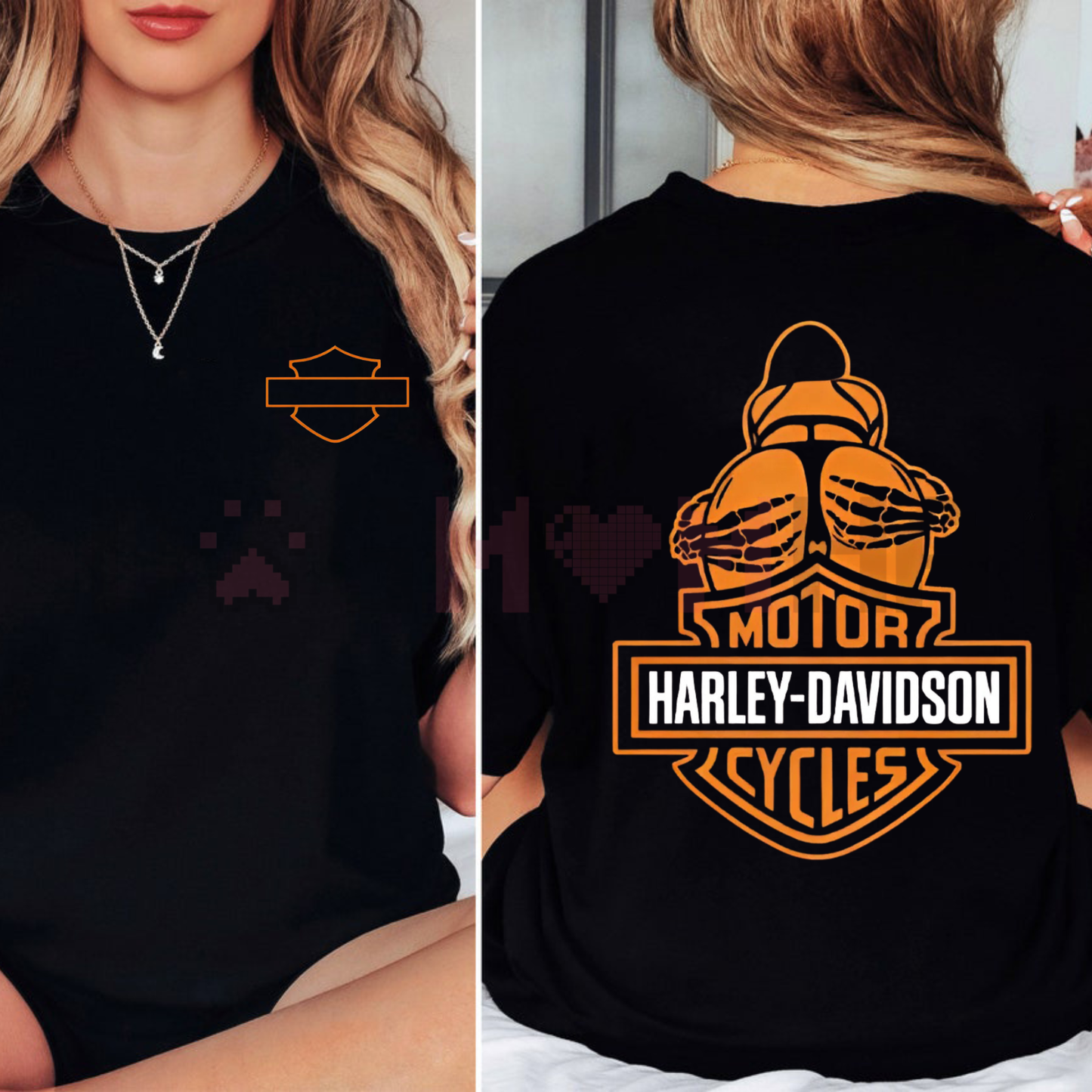 "Barley Chick" Biker Style Men’s Tee Dog Mom Hat