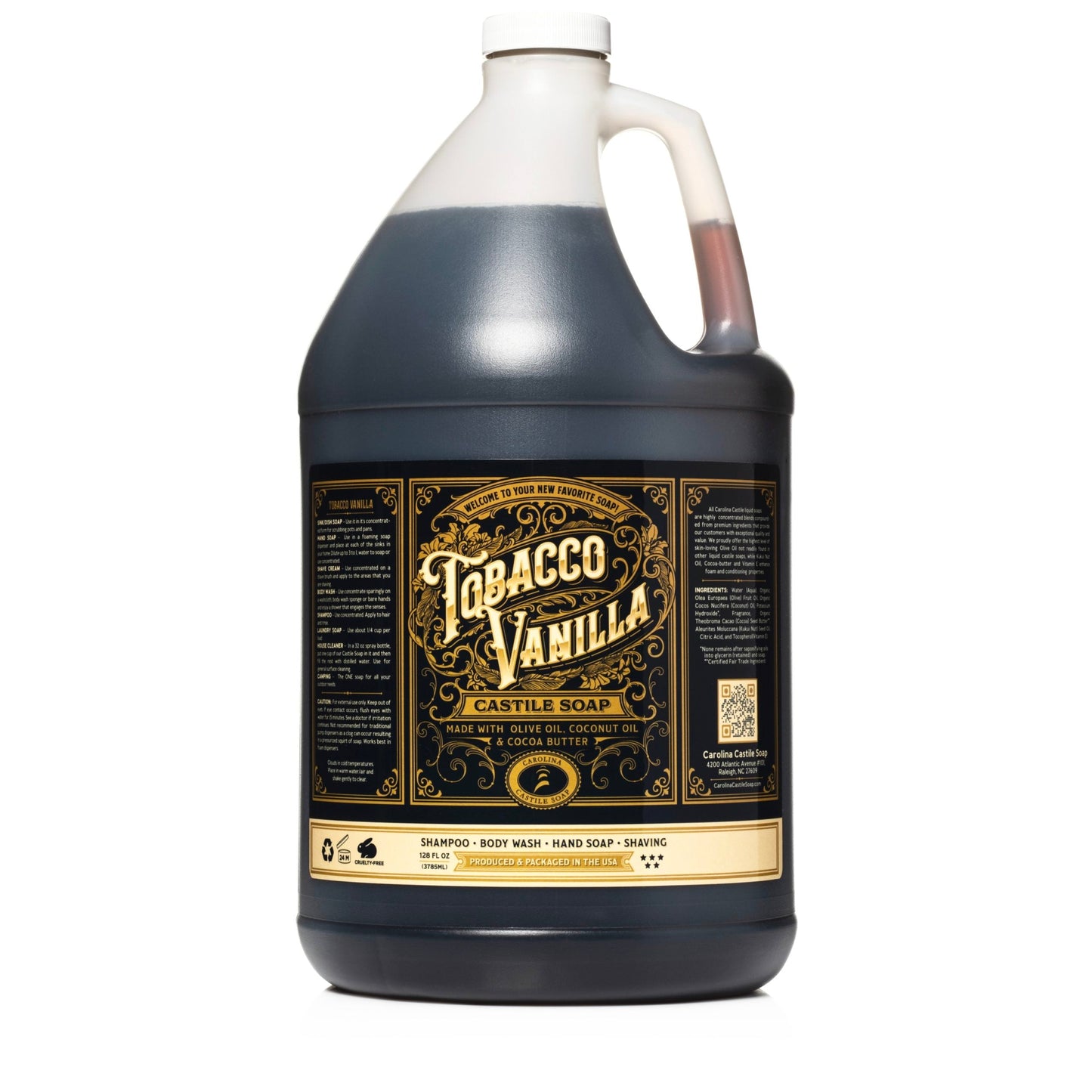 Tobacco Vanilla Castile Soap Carolina Castile Soap