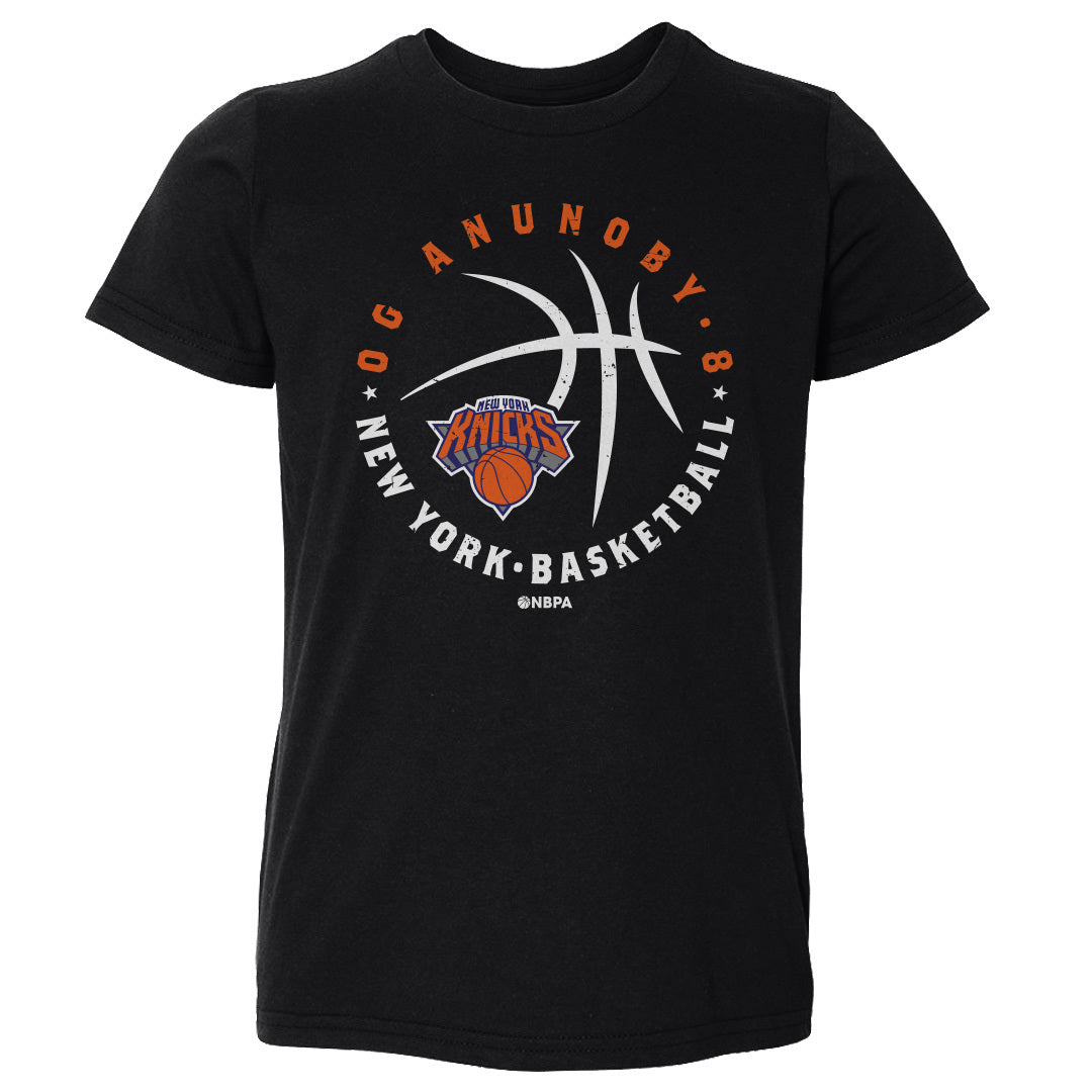 OG Anunoby New York Knicks Player Ball WHT