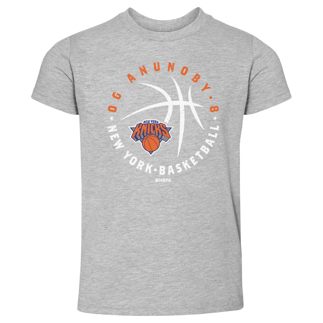 OG Anunoby New York Knicks Player Ball WHT