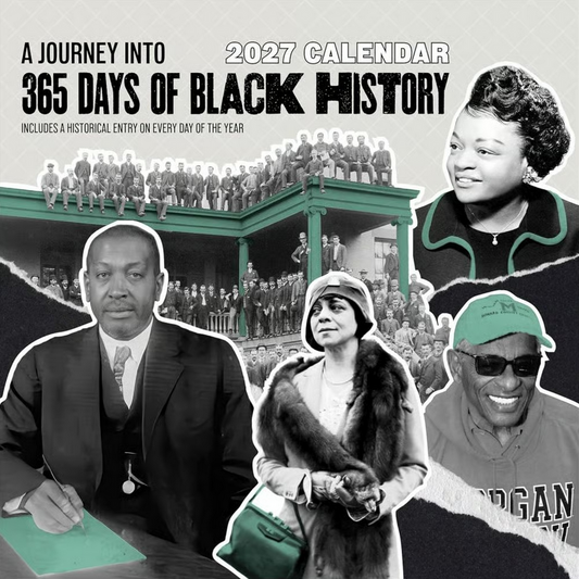 365 Days of Black History 2027 Wall Calendar - FashionMojos.com FashionMojos.com