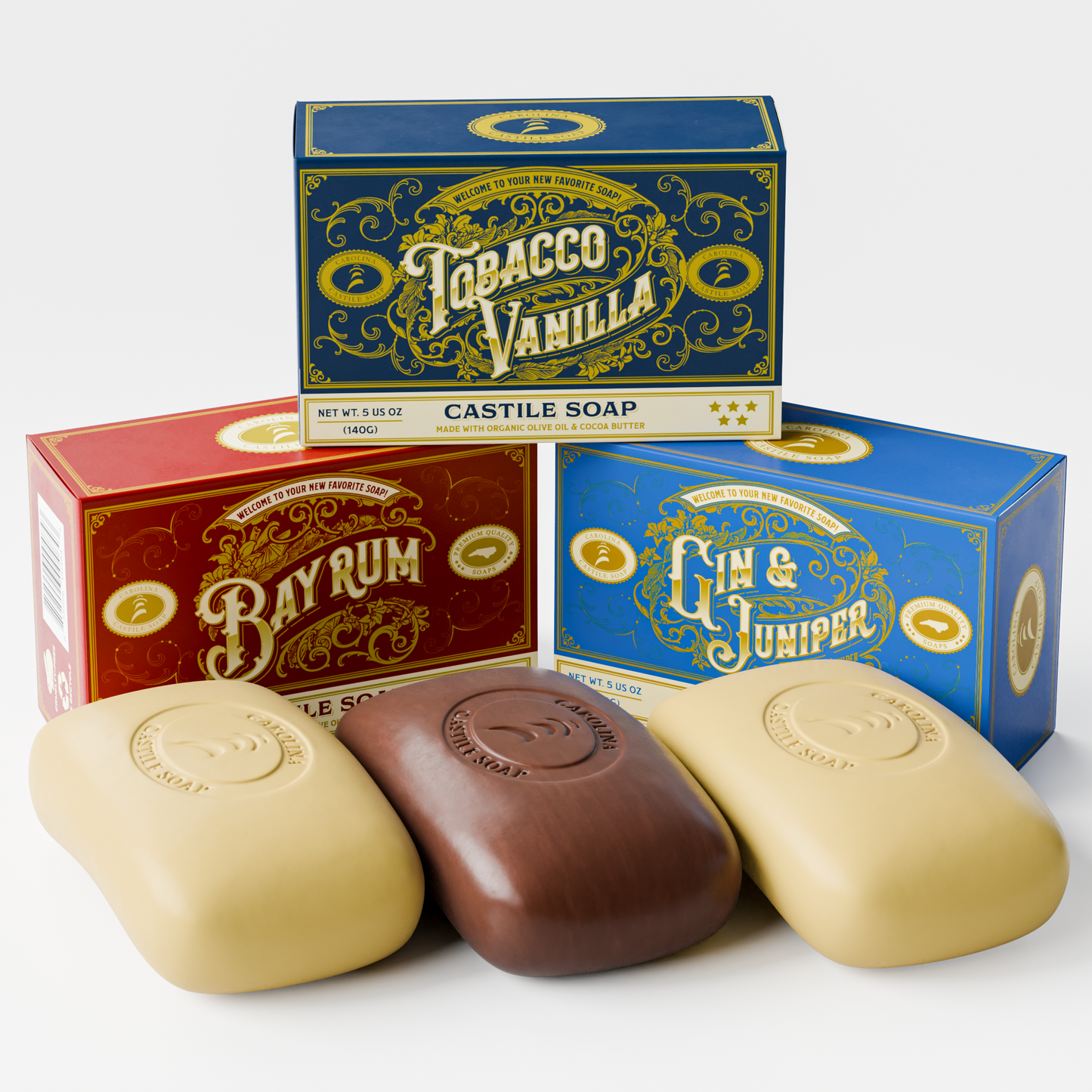 Castile Bar Soap - Variety Pack Carolina Castile Soap