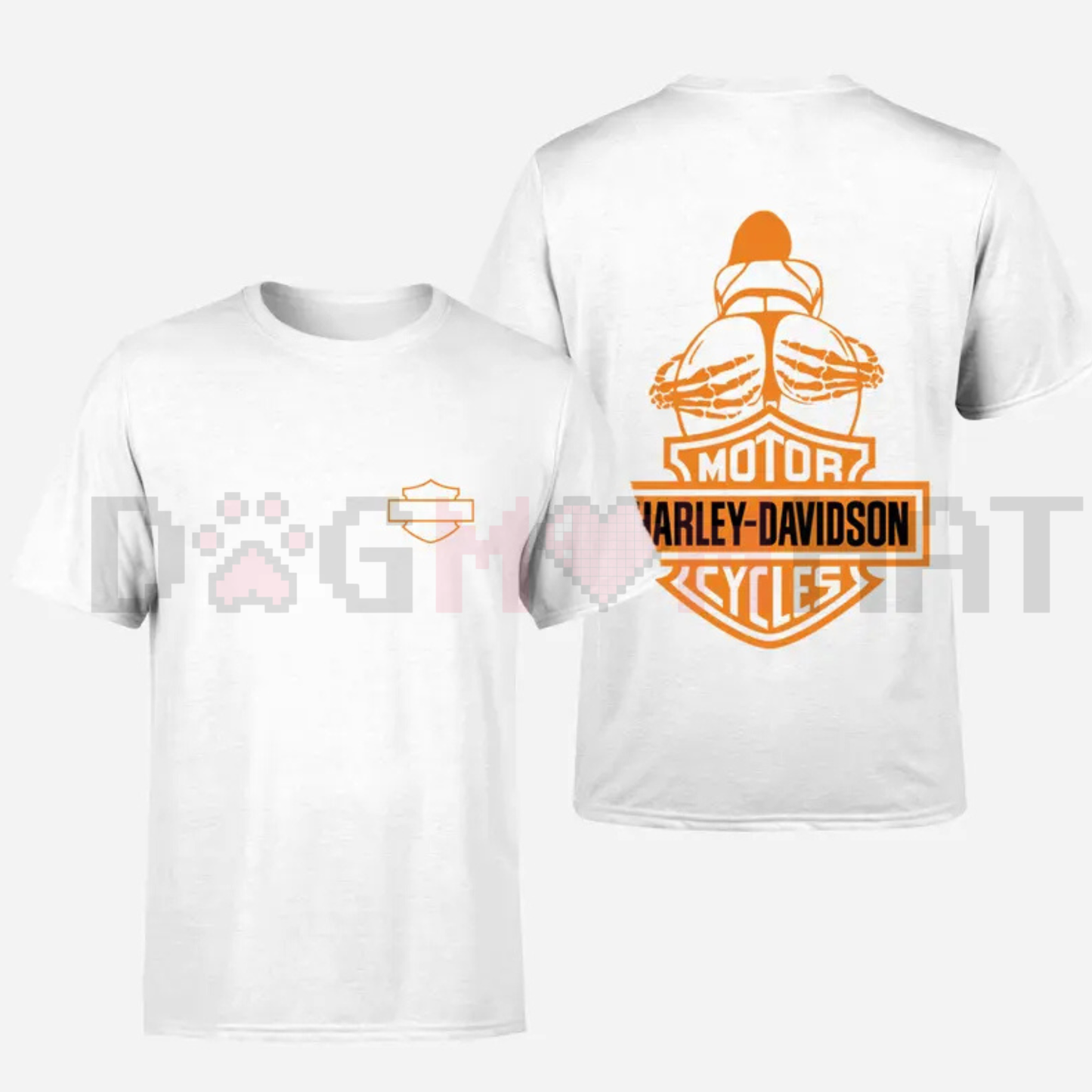 "Barley Chick" Biker Style Men’s Tee Dog Mom Hat