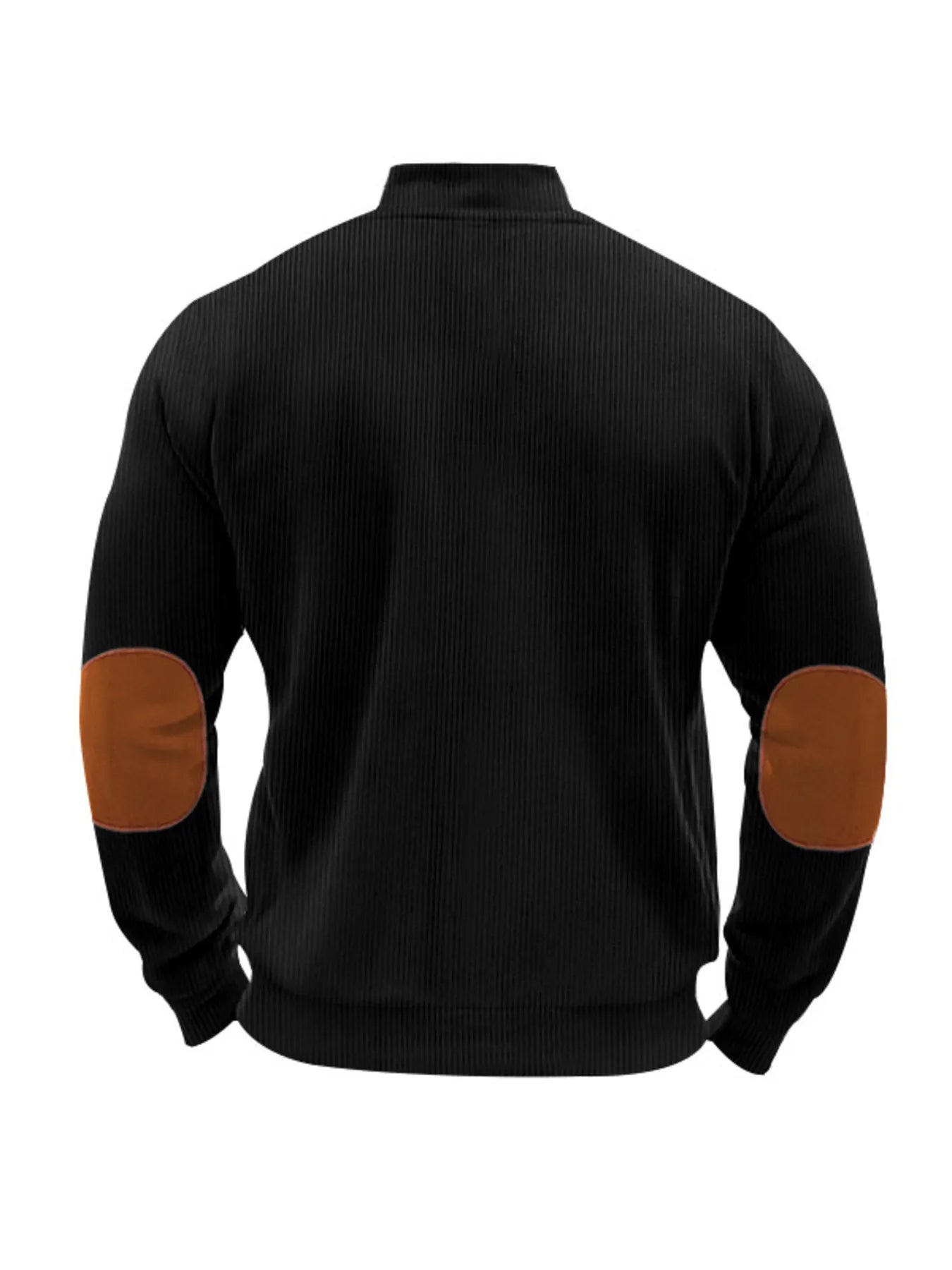 Men's Full Size Zip Up Long Sleeve Jacket Plus Size