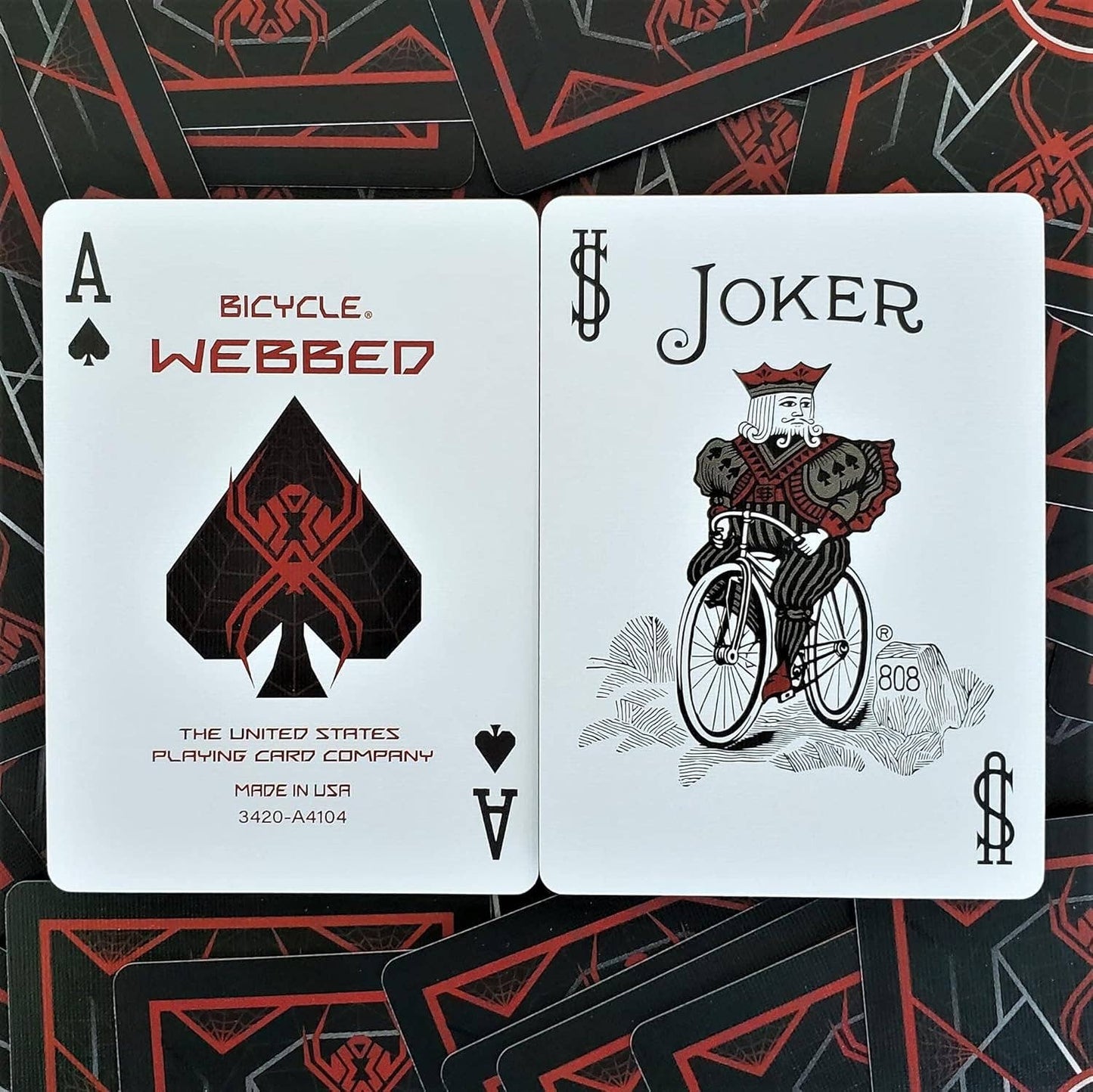 Bicycle Webbed Design Playing Cards ClassicDecks