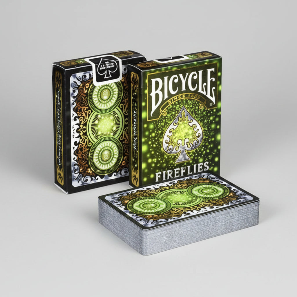 Bicycle Fireflies Playing Cards – Neon Glow Summer Nights Deck ClassicDecks