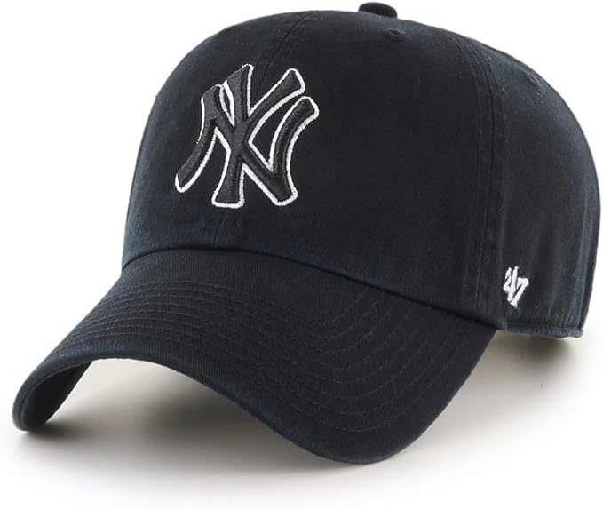 47 MLB New York Yankees Clean Up Adjustable Baseball Cap BKA I-Max Fashions