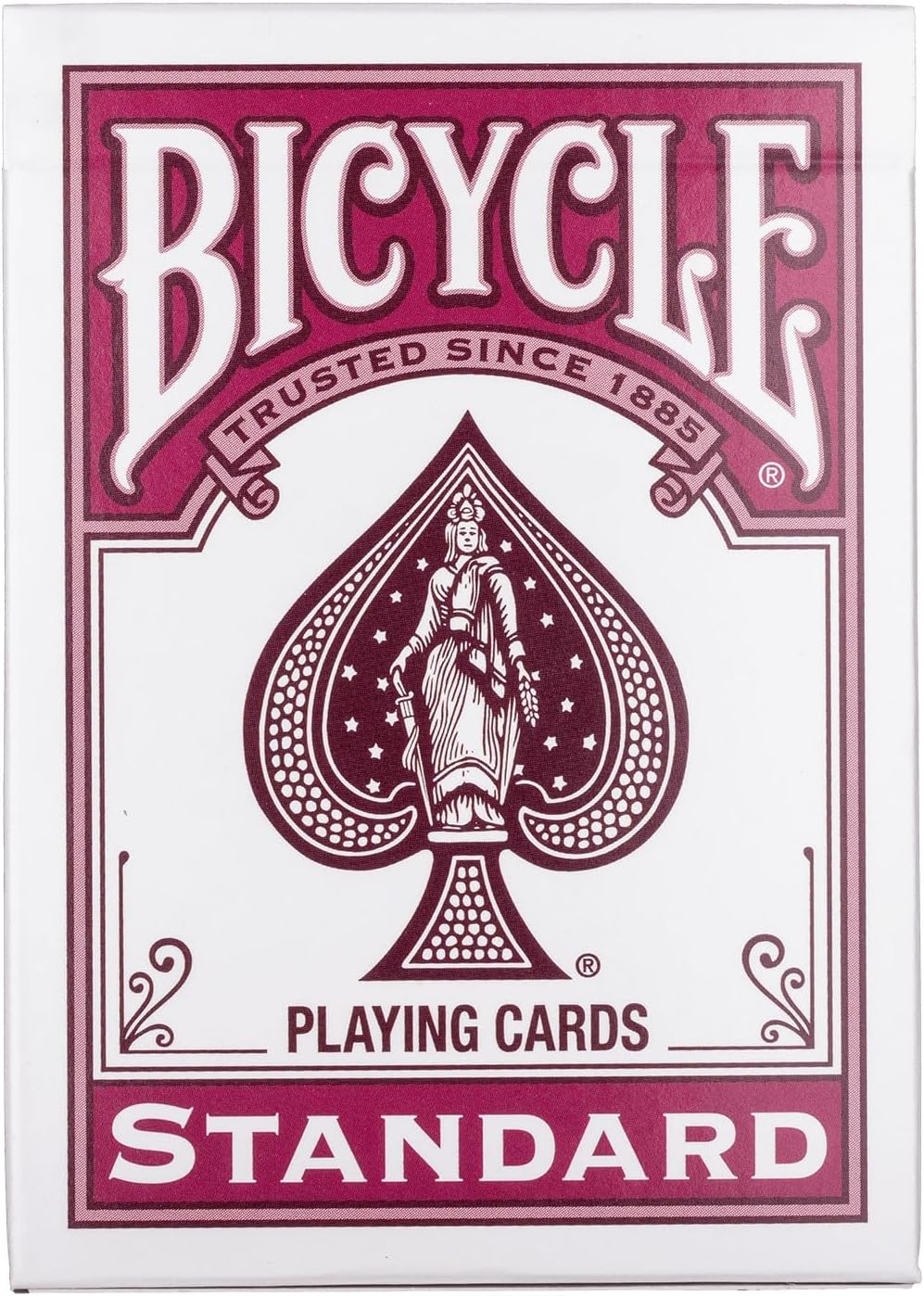 Bicycle Color Series Rider Back Playing Cards -- Burgundy (No. 6) ClassicDecks