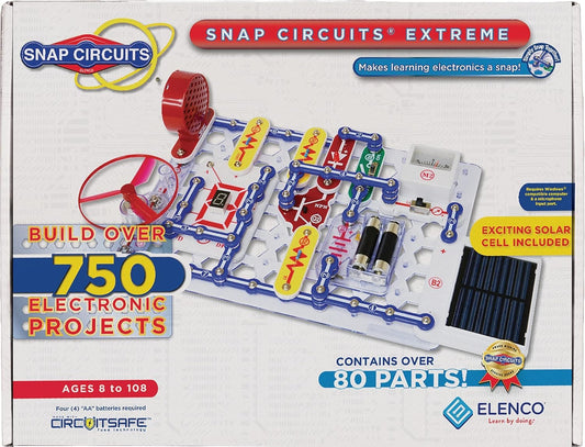 Snap Circuits® Extreme SC750 | Electronic Science Kit | 750 Project STEM Educational Toy | Ages 8+ Echo Six Hobbies
