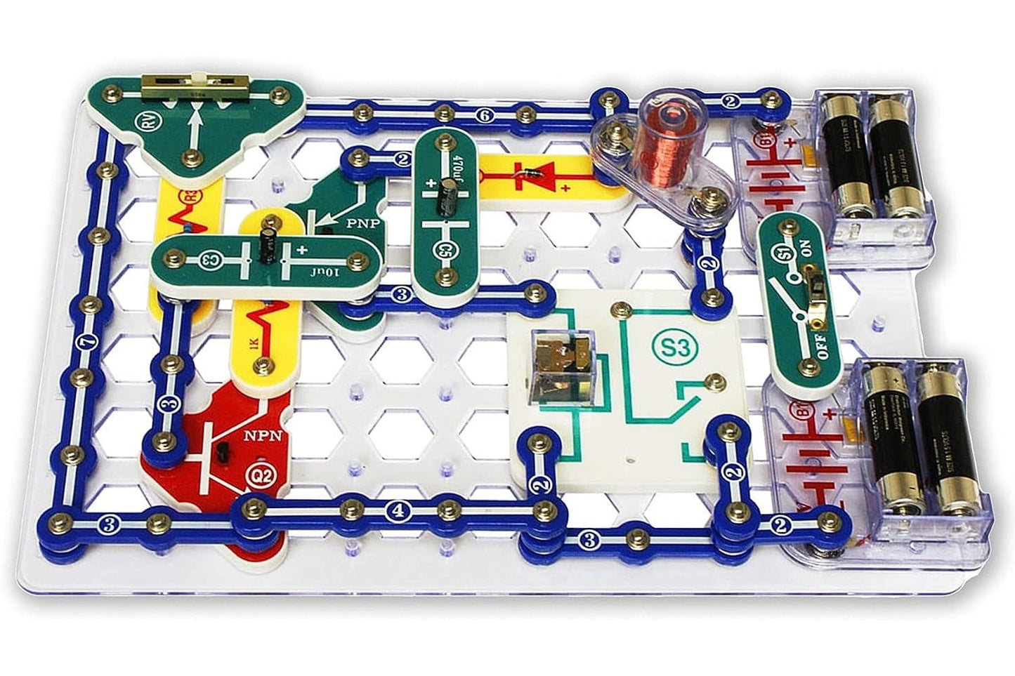 Snap Circuits® Extreme SC750 | Electronic Science Kit | 750 Project STEM Educational Toy | Ages 8+ Echo Six Hobbies